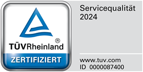 Autoreparatur Kreppold ist von TÜV Rheinland zertifiziert Bild mit Zertifikat von TÜV-Rheinland